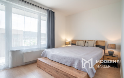 Na prenájom dizajnový 2-izbový byt v bytovom komplexe Bory v Lamači