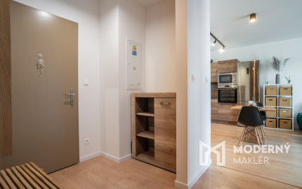 Na prenájom dizajnový 2-izbový byt v bytovom komplexe Bory v Lamači