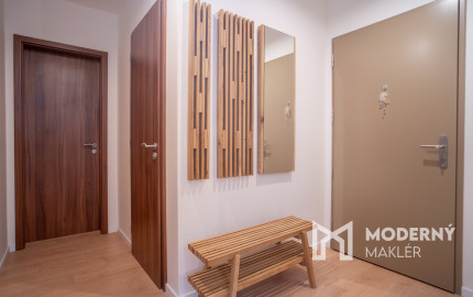 Na prenájom dizajnový 2-izbový byt v bytovom komplexe Bory v Lamači