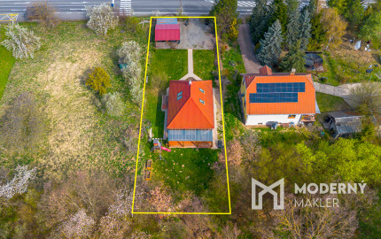 Na predaj čiastočne zariadený rodinný dom v obci Ďurďošík