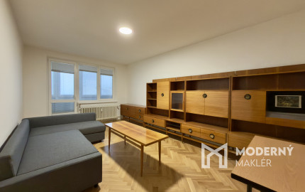 Zariadený 3-izbový byt, ihneď k dispozícii