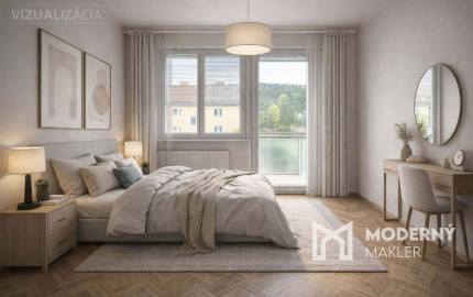 Na predaj 3-izbový byt v pôvodnom stave v Partizánskom