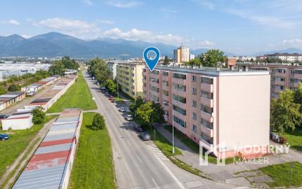 Na predaj 3-izbový byt s veľkou loggiou v Martin-Sever