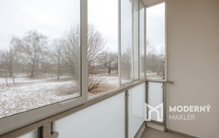 Na prenájom čiastočne zariadený 1-izbový byt v Martine-Podháj