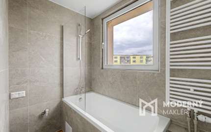 Na predaj prerobený 3-izbový byt s loggiou, Martin-Košúty II