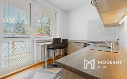 Na predaj 1-izbový byt s dvoma loggiami v Gelnici