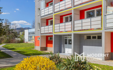 Na predaj 1-izbový byt s dvoma loggiami v Gelnici