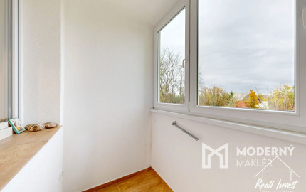 Predaj 3-izbového bytu s loggiou v Petržalke