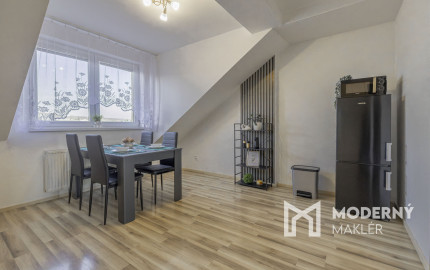 Na prenájom 2-izbový podkrovný byt s výhľadom v Prešove