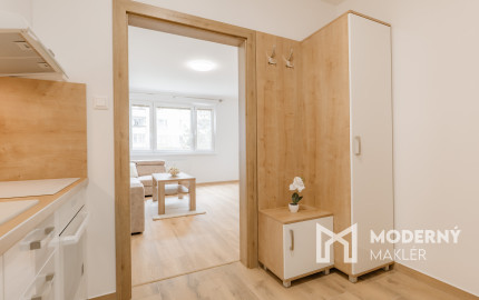 Na prenájom nový a zariadený 2-izbový byt v Žiline