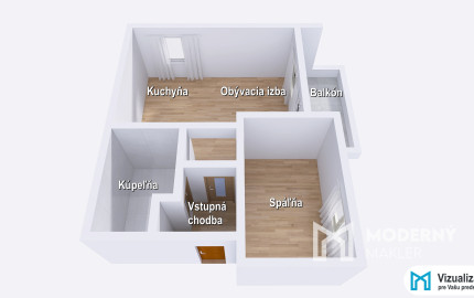 NA PREDAJ | 2 - IZBOVÝ BYT V NOVOSTAVBE S PARKOVACÍM MIESTOM, TRENČIANSKE STANKOVCE