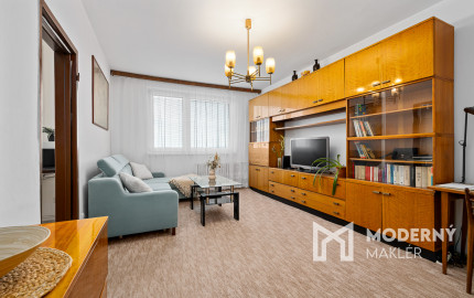 Na predaj kompletne zariadený 3-izbový byt v Podunajských Biskupiciach