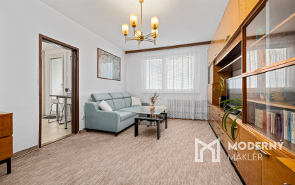 Na predaj kompletne zariadený 3-izbový byt v Podunajských Biskupiciach