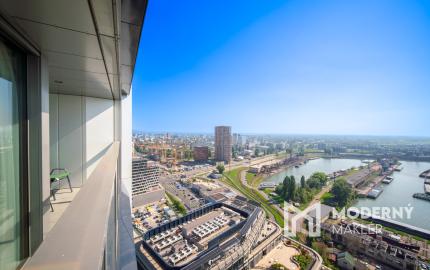 Na prenájom 2-izbový byt so šatníkom, Bratislava – Eurovea Tower