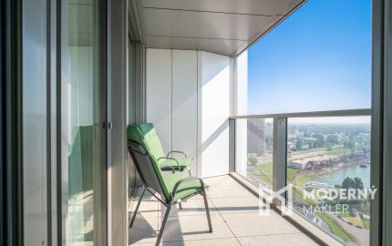 Na prenájom 2-izbový byt so šatníkom, Bratislava – Eurovea Tower