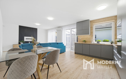 Na prenájom zariadený 5-izbový rodinný dom s garážou v Malackách