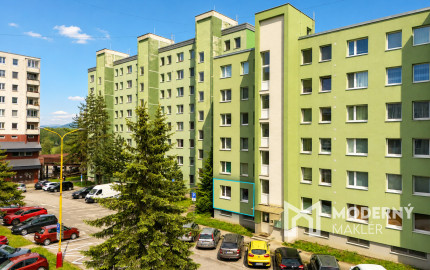 Na predaj priestranný 3-izbový byt v Martine - Zaturčie
