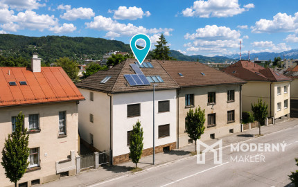 Na predaj priestranný 3-izbový byt s terasou v centre Žiliny