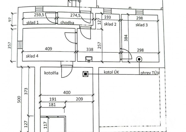 Rodinný dom v centre mesta vhodný aj ako investícia, Trenčín