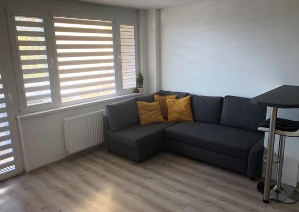 Ponúkame na prenájom kompletne zrekonštruovanej garsónky na sídlisku Juh v Trenčíne.