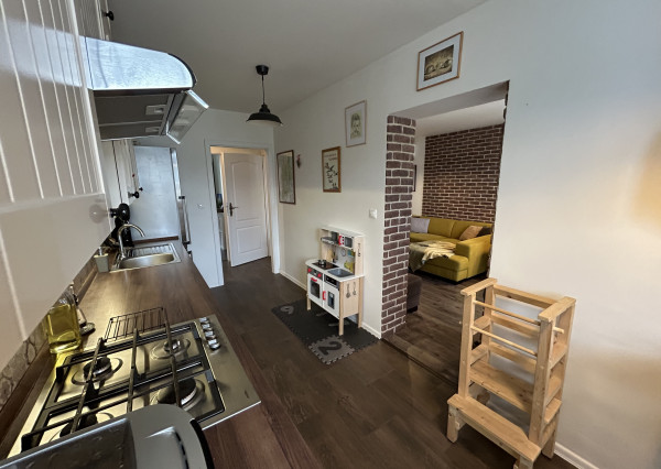 PREDANÝ !!! 3-izbový byt s vlastnou záhradou