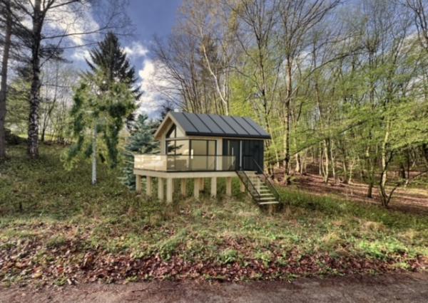 Na predaj pozemok na výstavbu chaty - domu v krásnom prostredí obklopený lesom v oblasti Drietoma - Javorové pri Trenčíne.