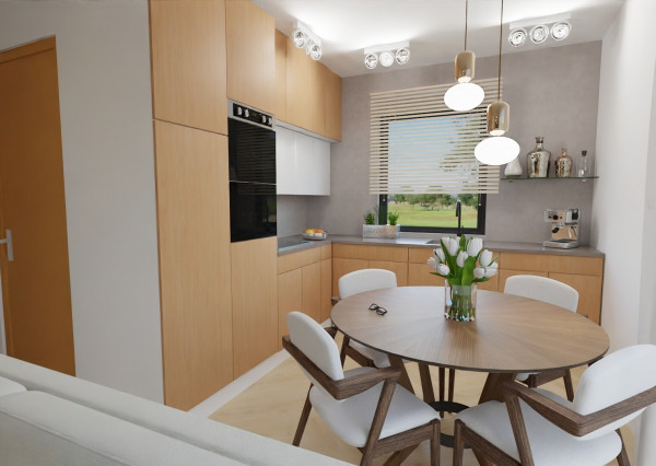 Na predaj priestranný 4-izbový bungalov s terasou v Hrnčiarovciach nad Parnou