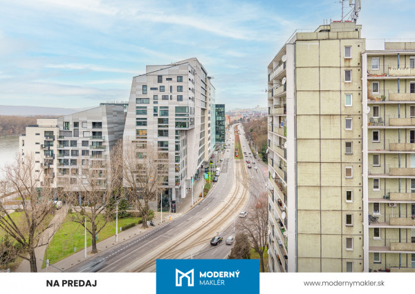 Na prenájom 3-izbový byt v Bratislave na Nábreží generála Svobodu