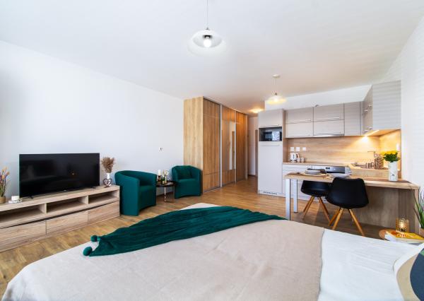 REZERVOVANÉ:Na predaj 1-izbový byt v centre Vrbového