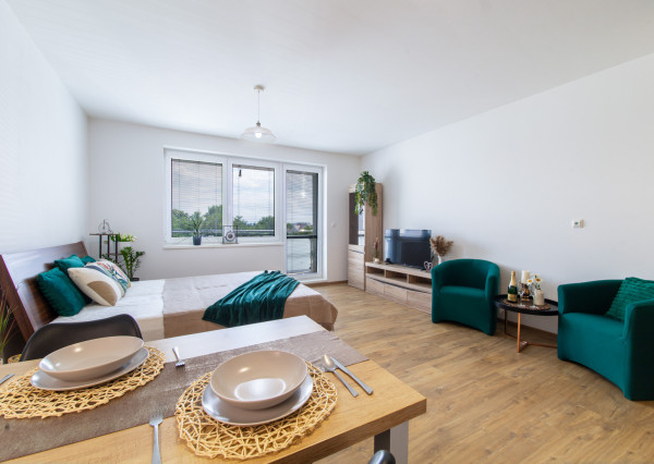 REZERVOVANÉ:Na predaj 1-izbový byt v centre Vrbového