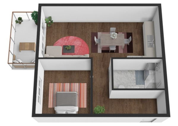 REZERVOVANÉ: Na predaj moderný 2-izbový byt v Kostolišti