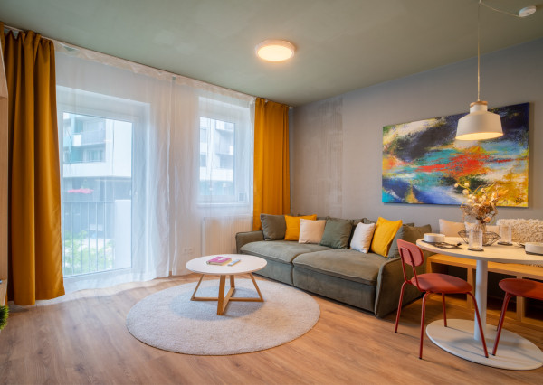 REZERVOVANÉ: Na predaj dizajnový 2-izbový byt v projekte NUPPU