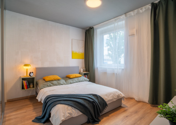 REZERVOVANÉ: Na predaj dizajnový 2-izbový byt v projekte NUPPU