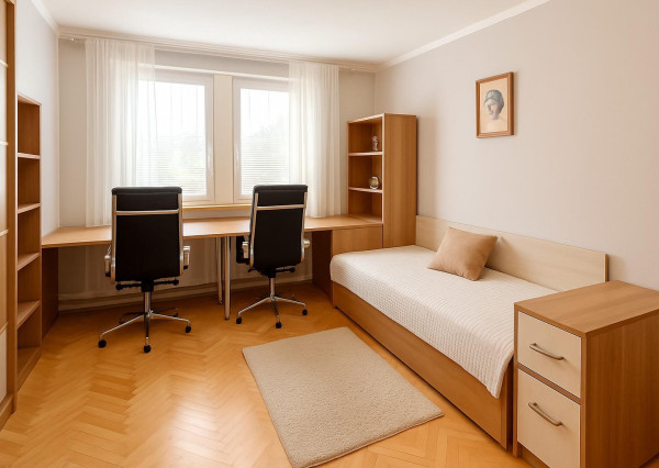 Na predaj kompletne zariadený 3-izbový byt v Rakovej