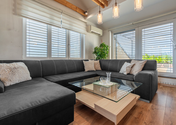 Na prenájom kompletne zariadený 4-izbový podkrovný byt v Ivanke pri Dunaji