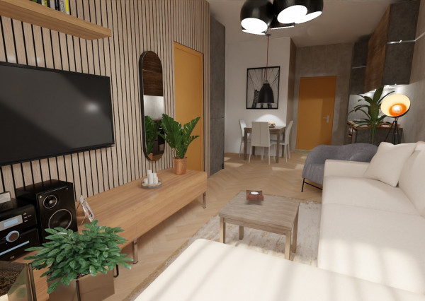 Na predaj investičný 2-izbový apartmán (nebytový priestor) v Bardejove s možnosťou prenosu DPH