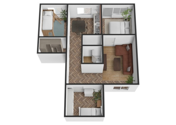 Na predaj priestranný 4-izbový byt v Trenčíne