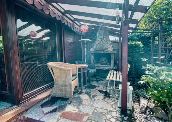 Na predaj celoročný záhradný dom v Čachticiach