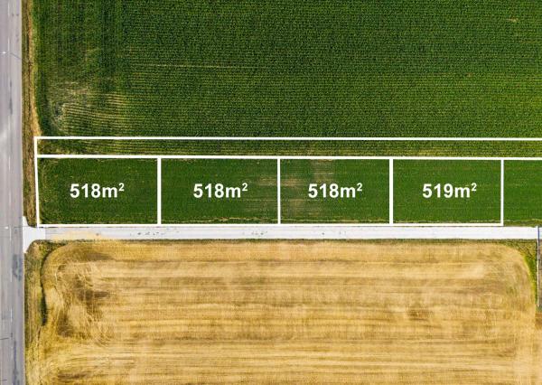 Na predaj pozemky určené na výstavbu rodinných domov v obci Sokolovce