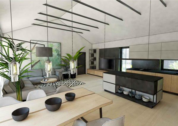 Na predaj moderný 4-izbový rodinný dom na slnečnom pozemku v Bielom Kostole