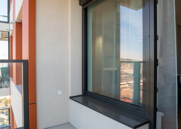 Na prenájom exkluzívny 2-izbový byt s výhľadom na Bratislavu v novej Klingerke