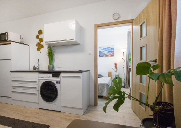 Na predaj štýlový 1-izbový  byt Bratislave-Dúbravka