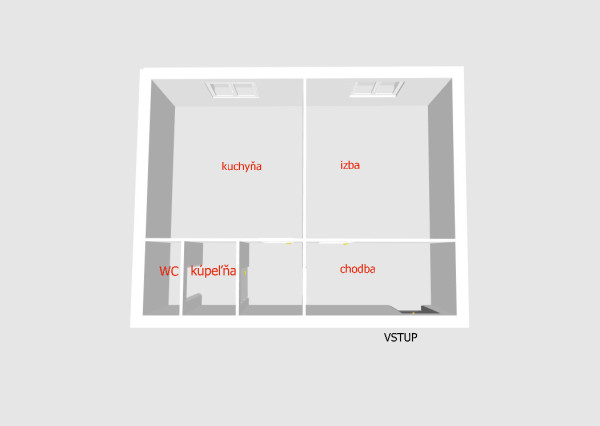 Exkluzívne na predaj 1i byt v centre mesta Bánovce n/B