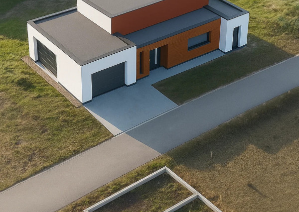 Na predaj stavebný pozemok so základovou doskou v Dolnom Vinodole