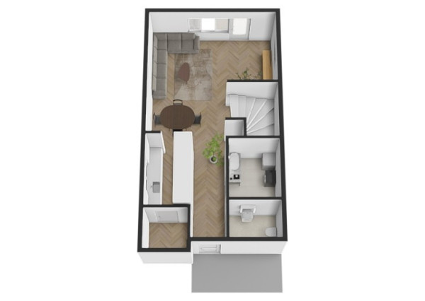 Na predaj priestranný 4-izbový rodinný dom v Bernolákove