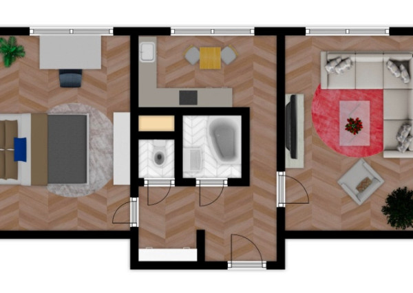 Na predaj 2-izbový byt s loggiou v Martine - Sever