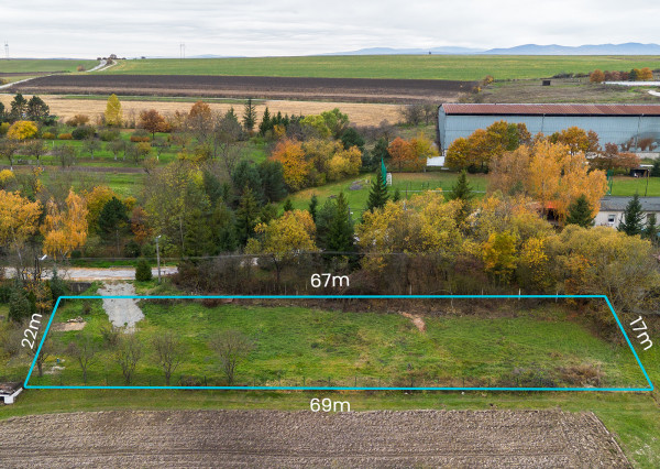 Na predaj veľkorysý pozemok s povolením a projektom v Čižaticiach