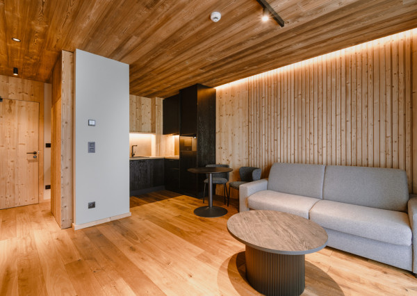 Exkluzívny  Apartmán v hotelovom komplexe s najlepším výhľadom priamo u lanovky - Apartmán Elements, Tatranská Lomnica - Vysoké Tatry