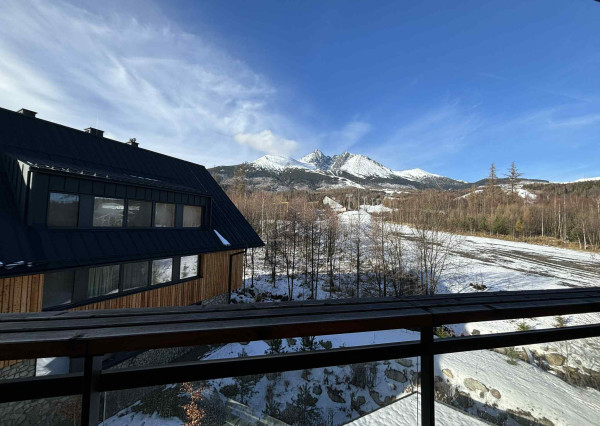 Exkluzívny  Apartmán v hotelovom komplexe s najlepším výhľadom priamo u lanovky - Apartmán Elements, Tatranská Lomnica - Vysoké Tatry