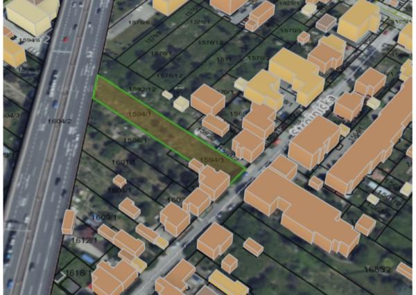 Na predaj stavebný pozemok v Ružinove